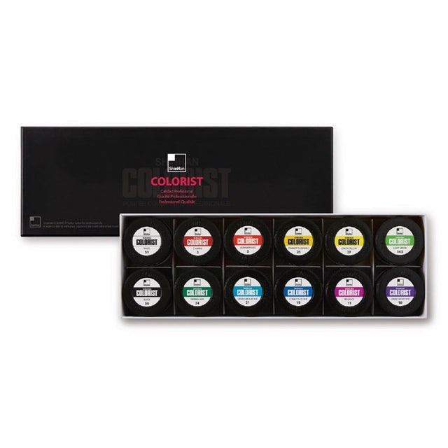 Shinhan Professional COLORIST Poster Color 40ml Tube & Jar Set of 12 - Retail Maharaj