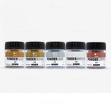SHINHAN Professional Metallic Powder 30ml (15-20g) Set of 5 - Retail Maharaj