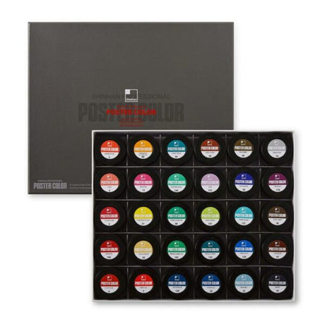 ShinHan Professional Poster Color Set 12, 24 & 30 Shades – A & B Type - Retail Maharaj