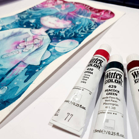 SHINHAN Professional Watercolor Paint 7.5ml Tubes 24, 30 & 48 Color Sets - Retail Maharaj