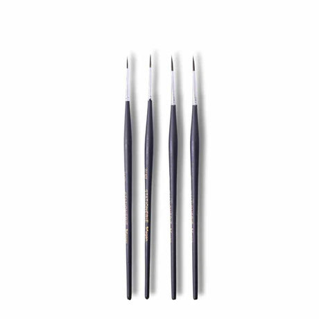 Stationerie Short Liner Set of 4 Kolinsky Synthetic - Retail Maharaj