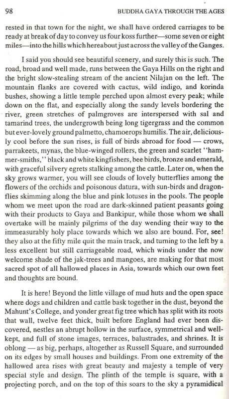 Buddha Gaya Through the Ages (Bibliotheca Indo-Buddhica, No.134) - Retail Maharaj
