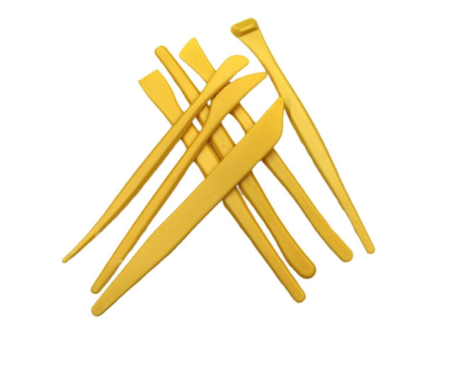 Plastic Clay Modelling Tool Set – 7 Pieces - Retail Maharaj