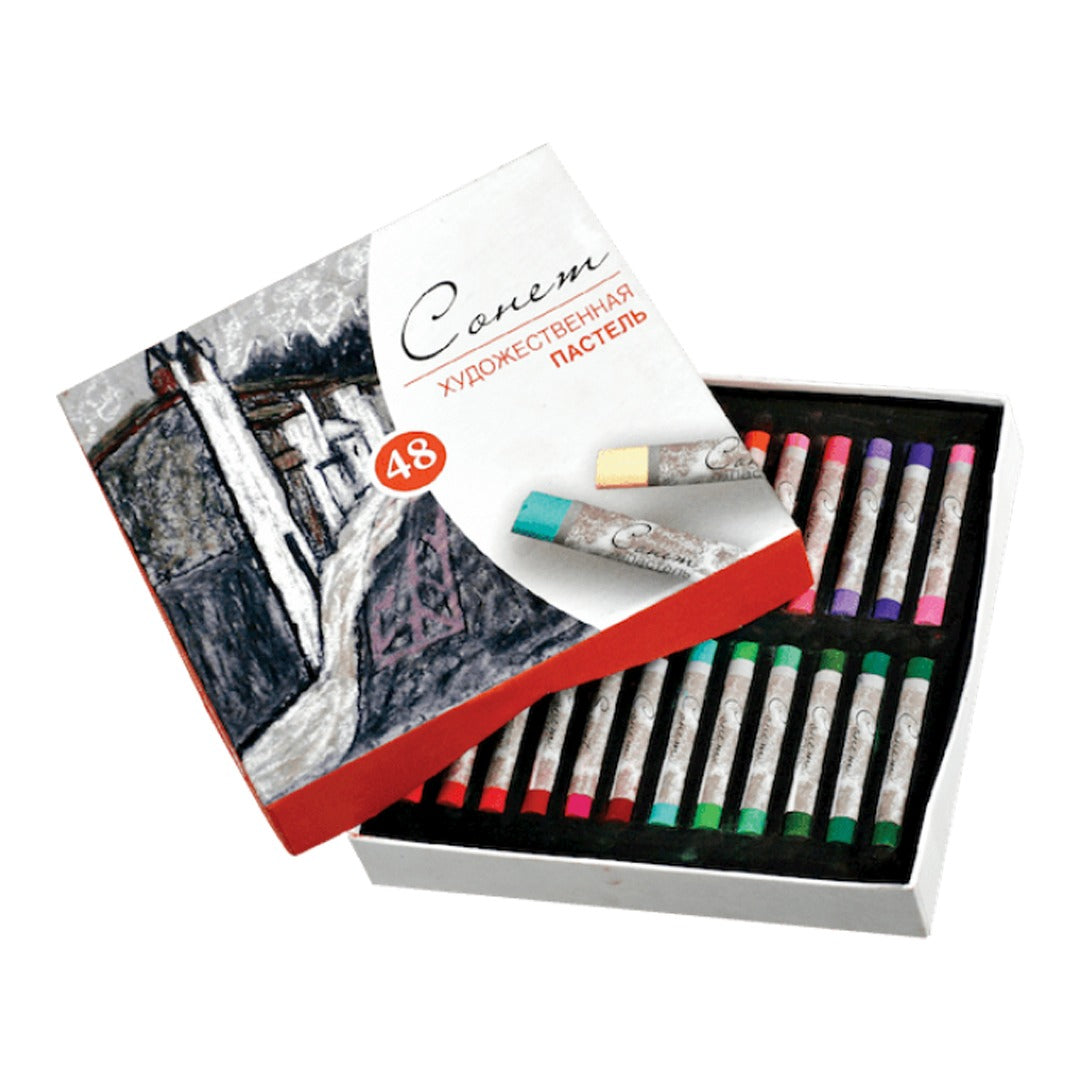 Sonnet Artist Soft Pastels Professional Colour Set Made in Russia - Retail Maharaj
