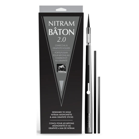 Nitram Bâton 2.0 Charcoal & Graphite Holder Set - Retail Maharaj