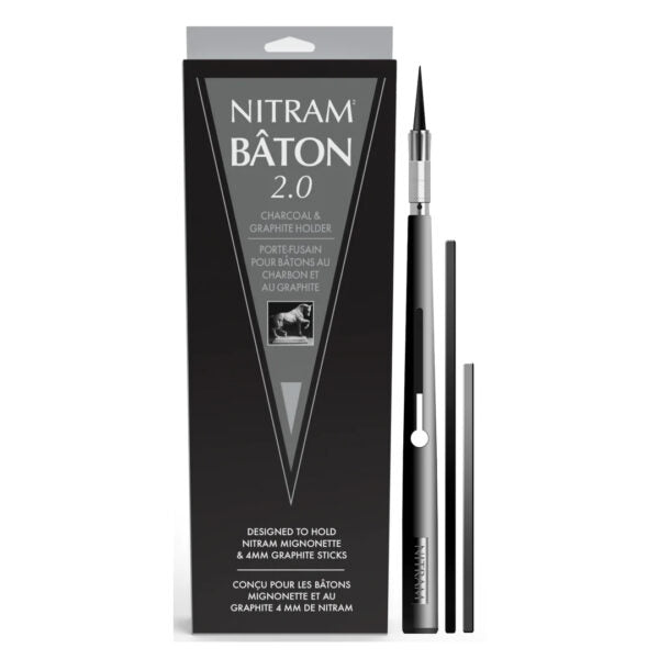 Nitram Bâton 2.0 Charcoal & Graphite Holder Set - Retail Maharaj
