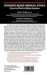 EVIDENCE-BASED MEDICAL ETHICS: CASES FOR PRACTICE-BASED LEARNING - Retail Maharaj