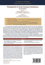MANAGEMENT OF ACUTE CORONARY SYNDROMES, 2 ED - Retail Maharaj
