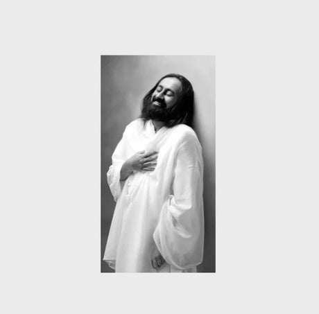Premium Photo Print 24 x 36 inch of Gurudev Sri Sri Ravi Shankar – High-Resolution Spiritual Wall Art for Home & Office - Retail Maharaj