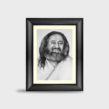 Charcoal Artwork of Gurudev – A3 Size (Pre-Order) - Retail Maharaj