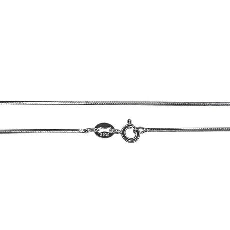 Sri Sri Silver Pendant With Chain - Retail Maharaj