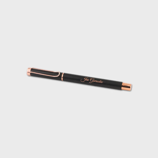 Ball Pen Bronze - Jai Gurudev - Retail Maharaj