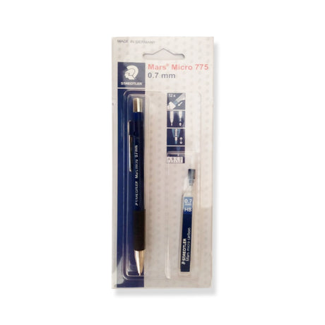 Staedtler Mars Micro Mechanical Pencil with Lead Pack Precision Writing Set - Retail Maharaj