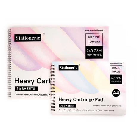 Stationerie Artists Heavy Cartridge A3 Pad 240 GSM – 36 Sheets - Retail Maharaj