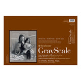 Strathmore 400 Series Gray Scale Drawing Pad 80 lb Assorted Tones - Retail Maharaj