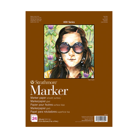 Strathmore 400 Series Marker Pad for Alcohol-Based Markers - Retail Maharaj