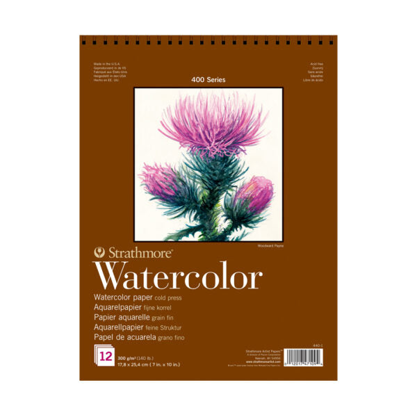 Strathmore 400 Series Watercolor Paper Pads - Retail Maharaj