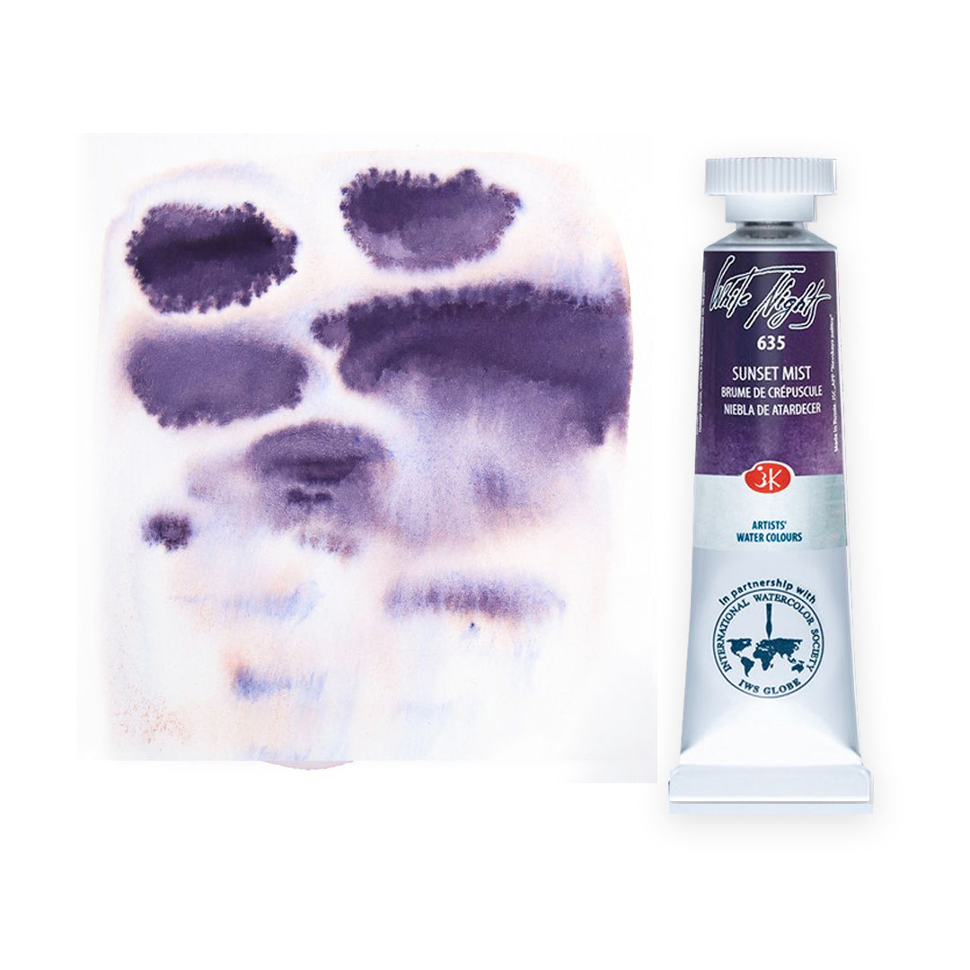 White Nights Granulating Watercolour Tubes 10ml – 33 Individual Shades - Retail Maharaj