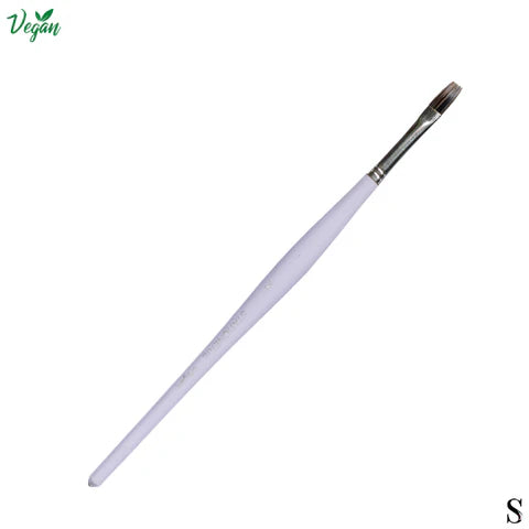 Retail Maharaj Signature Flat Synthetic Paint Brush Size 4 (Handle Color May Vary) - Retail Maharaj