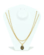 Kanthi (Gold Plated - 12") - Double-Stringed Beads for Spiritual Wear - Retail Maharaj