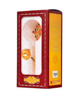 Pooja Diya Aarti Metal Stand – Ornamental Diya for Wick Balls & Sticks - Retail Maharaj