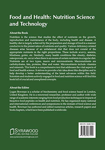 Food and Health: Nutrition Science and Technology - Retail Maharaj