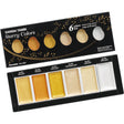 Zig Gansai Tambi Starry Colours Metallic Watercolour Set for Illustration and Calligraphy - Retail Maharaj