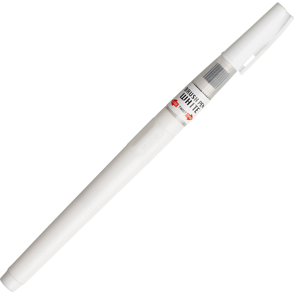 Zig Cartoonist Brush Pen White – Extra Fine Tip - Retail Maharaj