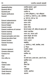 प्रशासनिक कामकाजी शब्दावली- Administrative Working Vocabulary - Retail Maharaj
