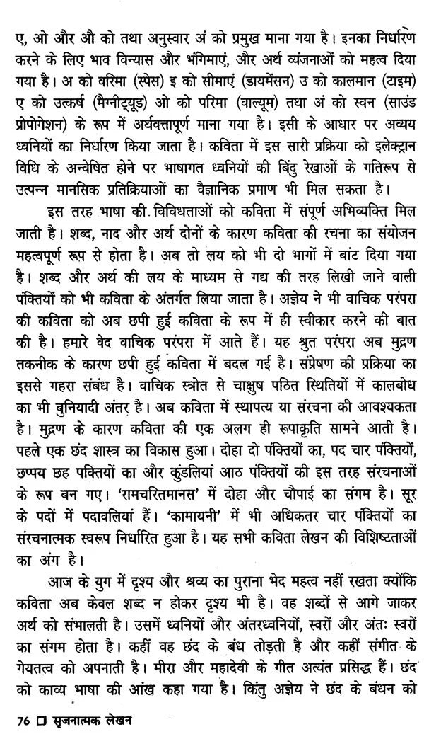 सृजनात्मक लेखन: Creative Writing - Retail Maharaj