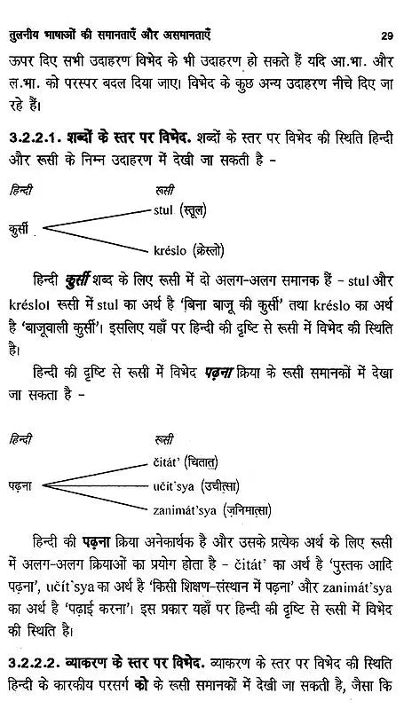 रूसी-हिन्दी व्यतिरेकी व्याकरण- रूसी-हिन्दी व्यतिरेकी व्याकरण: Russian- Hindi Distinctive Grammar- Nouns and Pronouns - Retail Maharaj