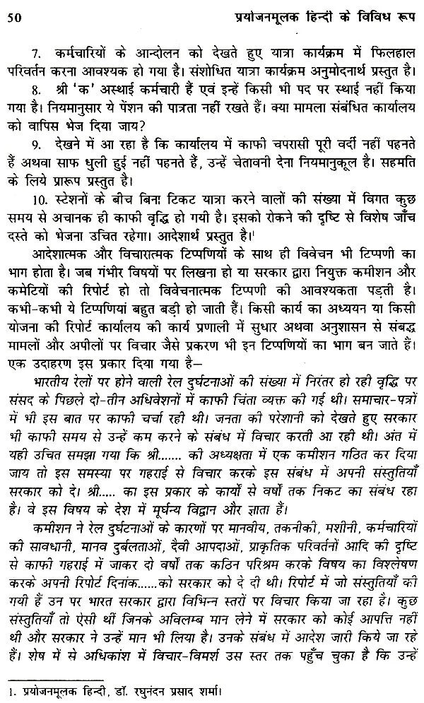 प्रयोजनमूलक हिन्दी के विविध रूप- Various Forms of Functional Hindi - Retail Maharaj