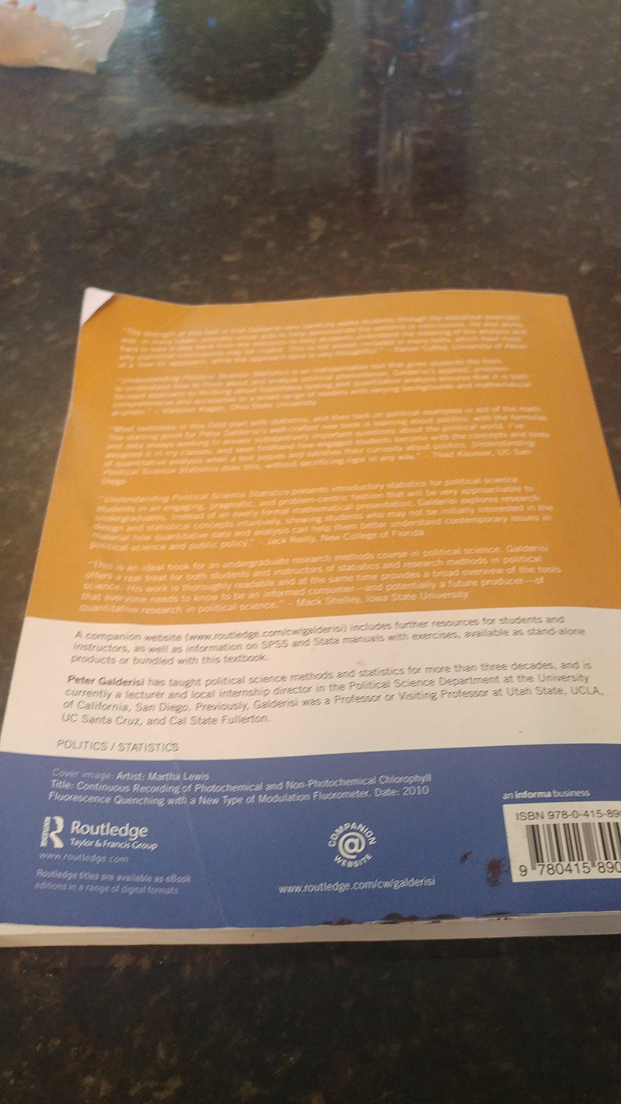 Understanding Political Science Statistics: Observations and Expectations in Political Analysis - Retail Maharaj