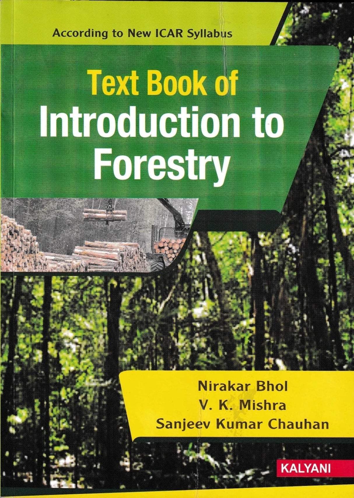 Text Book of Introduction to Forestry ICAR