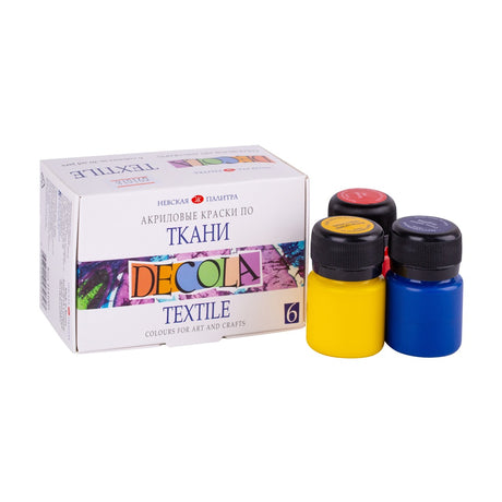 DECOLA TEXTILE PAINT SET (MADE IN RUSSIA) - Retail Maharaj