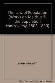 The Law of Population (Works on Malthus & the population controversy, 1803-1830) - Retail Maharaj