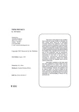 TIFR PHYSICS [Previous Year Solution] (English Version) - Retail Maharaj