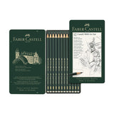 Faber Castell 9000 Professional Graphite Pencil Art Set Tin Pack - Retail Maharaj