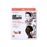 Tombow ABT PRO Alcohol Based Dual Tip Art Markers People Skin Tone Palette Set of 12 - Retail Maharaj