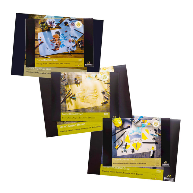 Rembrandt Toned Colour Paper Pad 180 GSM - Retail Maharaj