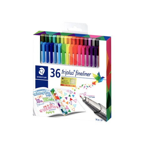 Staedtler Triplus Fineliner Colour Pen Sets Needle Tip - Retail Maharaj