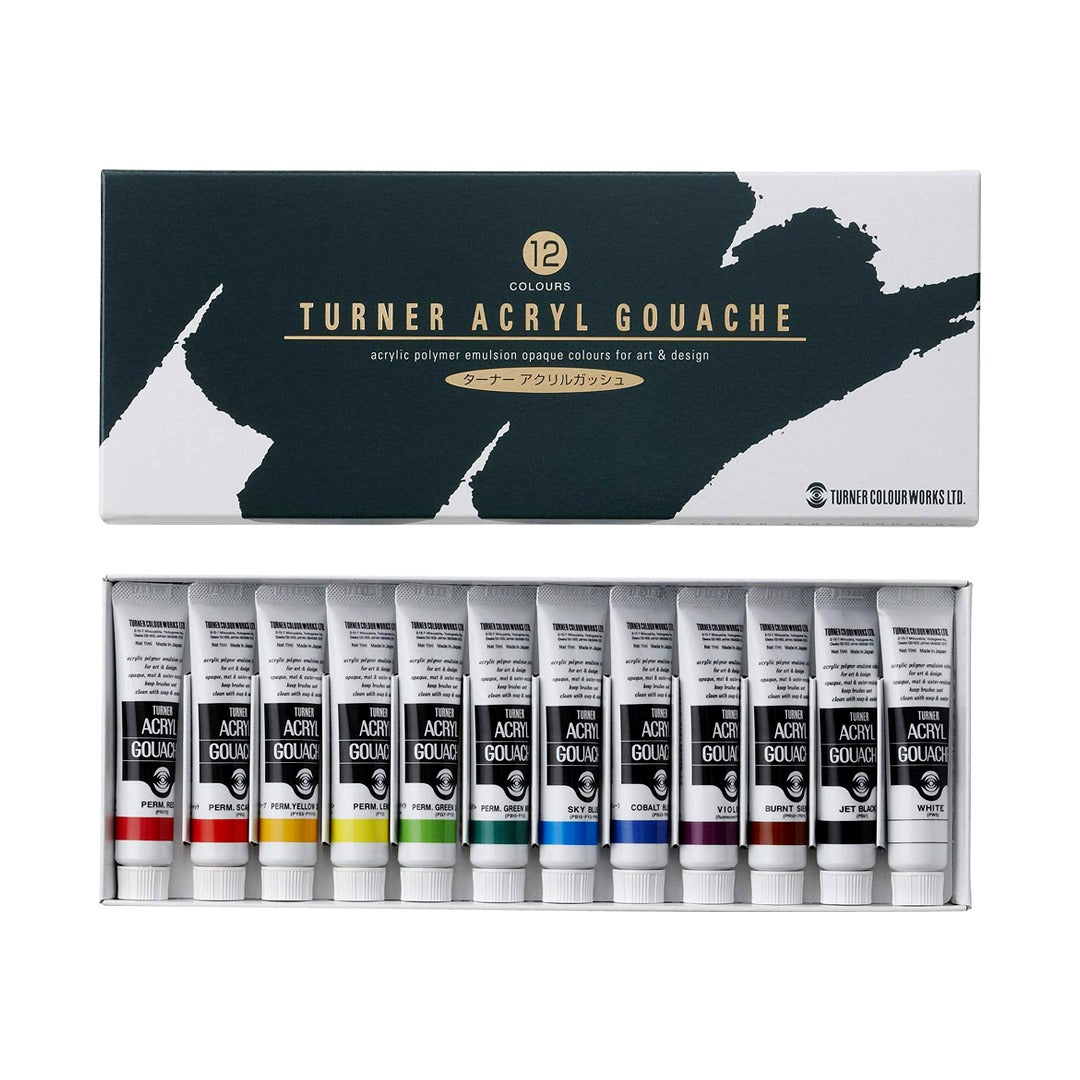 Turner Acrylic Gouache Colour Sets - Retail Maharaj
