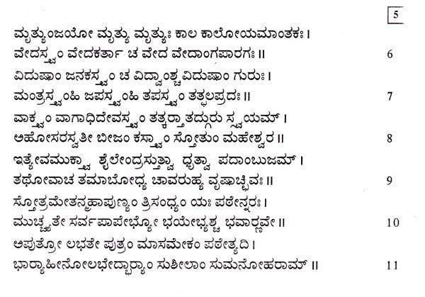 Sri Shiva Stotramala (Kannada) - Retail Maharaj