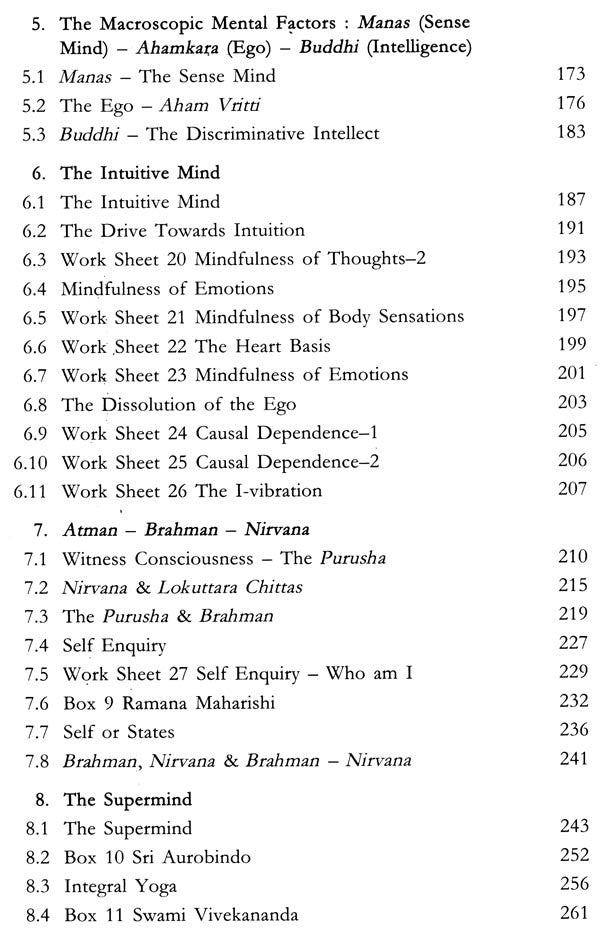The Study of Internal States in Theory and Practice- A Perspective from Indian Psychology