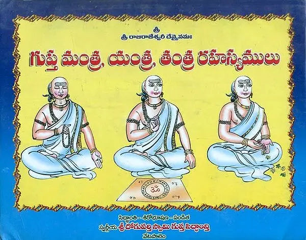 గుప్త మంత్ర, యంత్ర, తంత్ర రహస్యములు- Mysteries of Gupta Mantra, Yantra, Tantra (Telugu) - Retail Maharaj