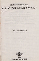 K.S. Venkataramani- Makers of Indian Literature (An Old and Rare Book) - Retail Maharaj