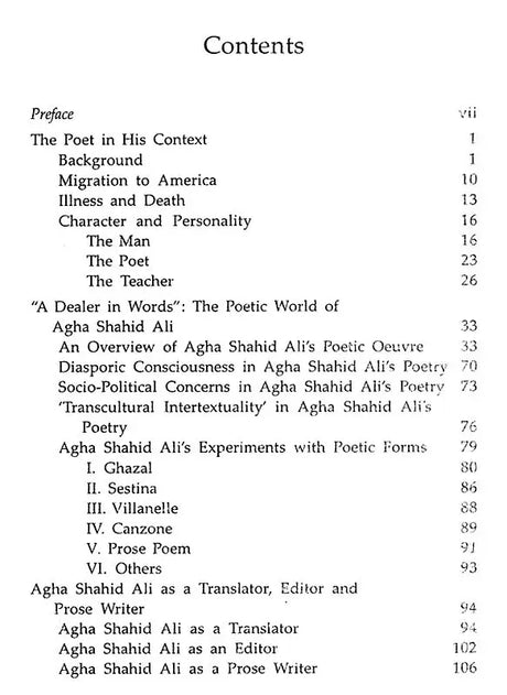 Agha Shahid Ali- Makers of Indian Literature - Retail Maharaj