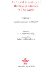 A Critical Inventory of Ramayana Studies In The World in Set of 2 Volumes (Vol:1 Indian Languages and English Vol:II Foreign Languages) - Retail Maharaj