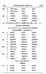 Paniniyadhatuparyayakosah (A Dictionary of Synonyms of Paninian Verbs) (Set of 2 Volumes) - Retail Maharaj
