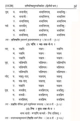 Paniniyadhatuparyayakosah (A Dictionary of Synonyms of Paninian Verbs) (Set of 2 Volumes) - Retail Maharaj